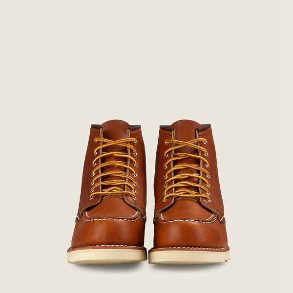 Red Wing Heritage Boots 6-Inch Classic Moc - Short Legacy Læder - Brune - Dame 8601-XTEIO